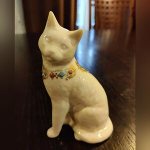 Lenox Jewels Collection Cat Sitting Figurine